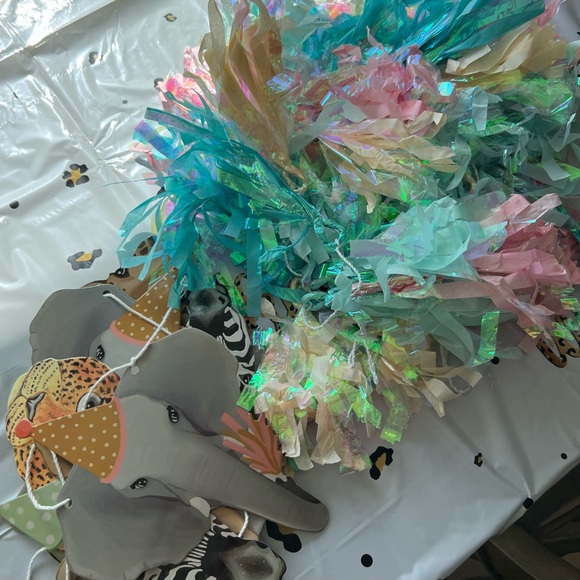 Animal Safari Party Table Decor/ Activity Tablecloth /Favors - Picture 7 of 10